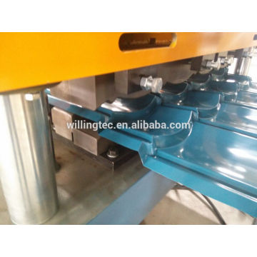 New Type Automatic Corrugated Roof Tile Cold Roll Forming Machine